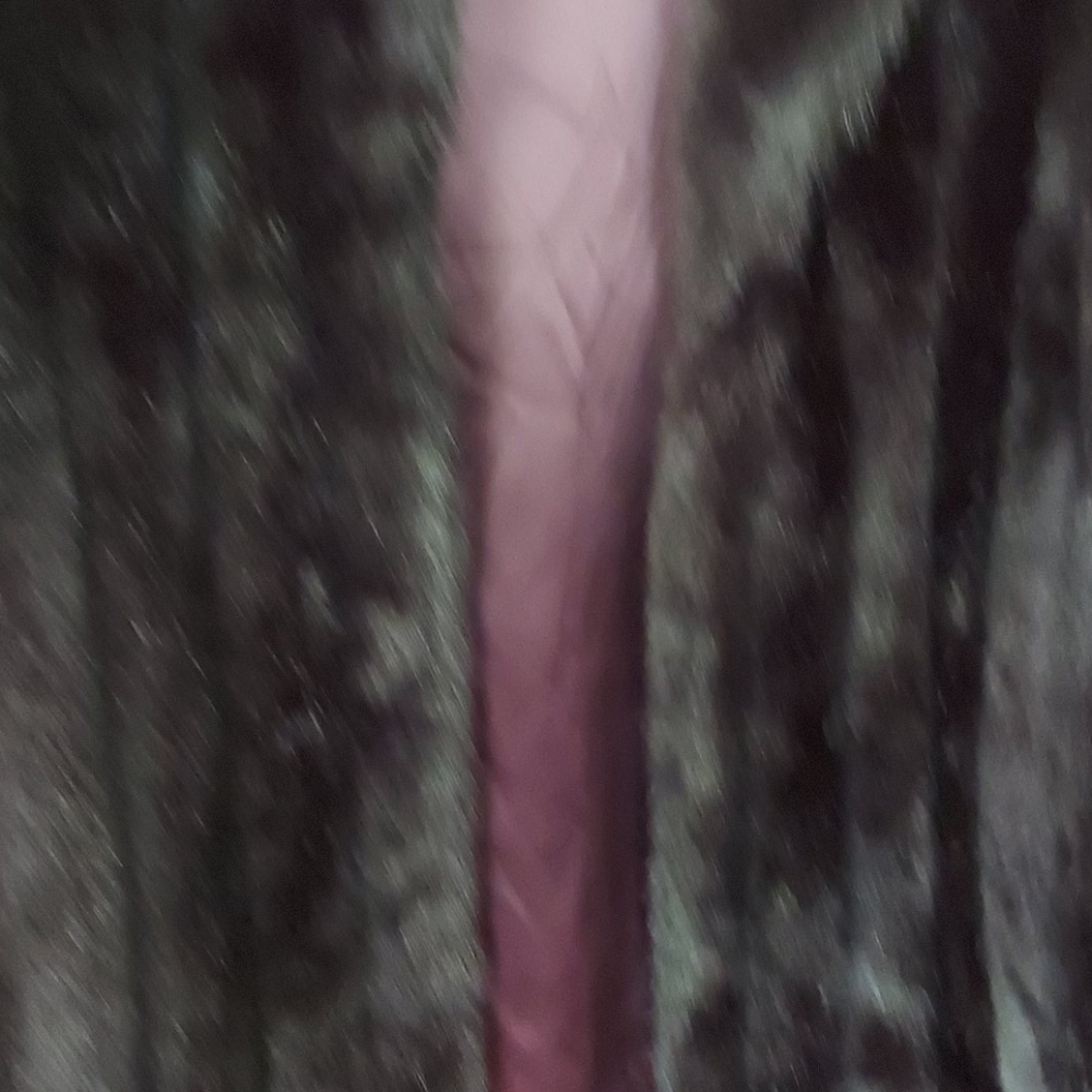 Fur coat waist length